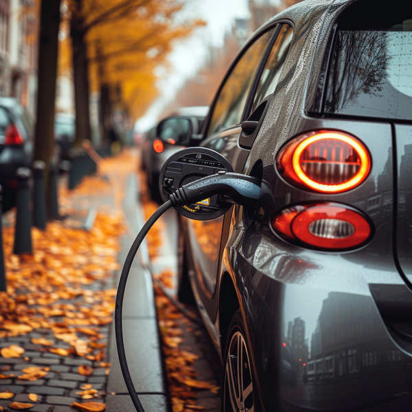 Zugang zu Umweltzonen und bevorzugtes Parken. Viel Zonen in den Innenstädten sind nur noch für Elektroautosausgelegt.